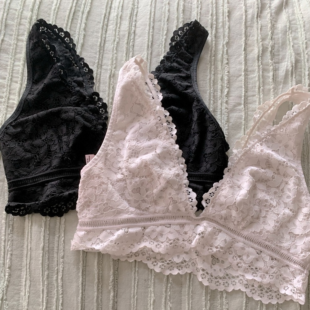 White VS bralette